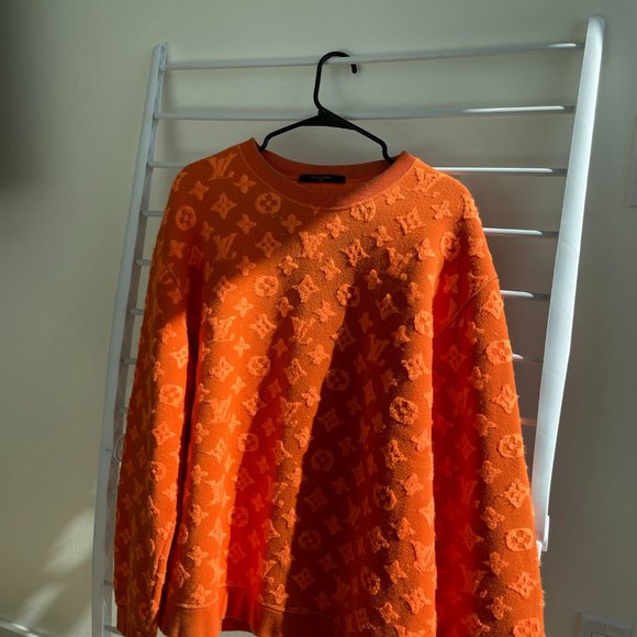 Virgil Abloh x Louis Vuitton Monogram Crew Neck Sweatshirt - Picture 3 of 9